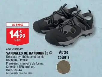 ALDI SANDALES DE RANDONNÉE ✪ offre