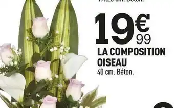 La composition oiseau