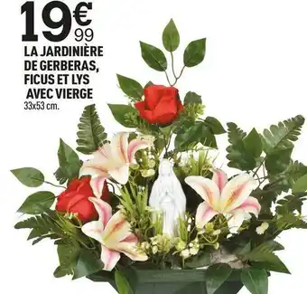 Centrakor La jardinière de gerberas, ficus et lys avec vierg offre
