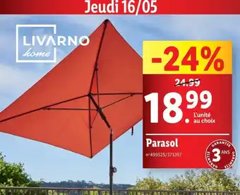 Lidl Parasol offre