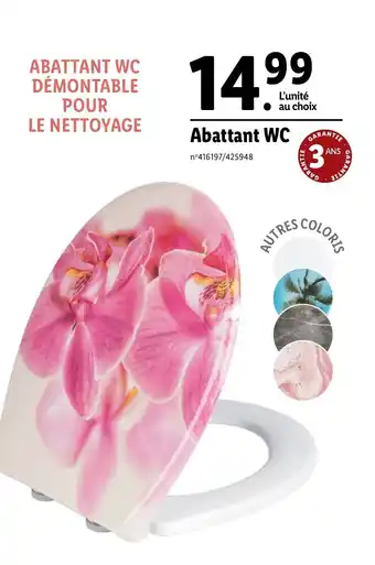 Lidl Abattant WC offre