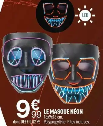 Le masque néon