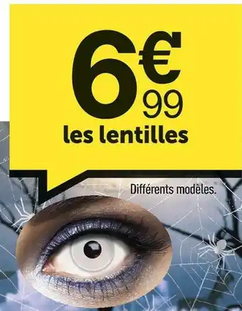 Centrakor Les lentilles offre