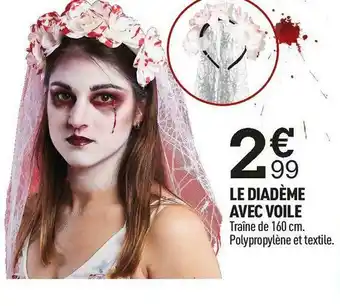 Le diadème avec voile