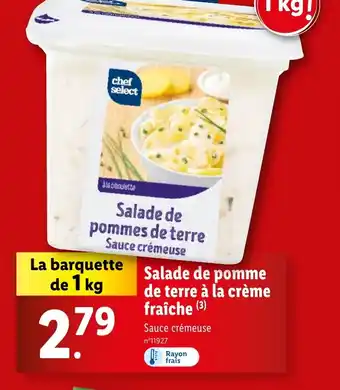 Lidl Salade de pomme de terre à la crème fraîche (3) offre