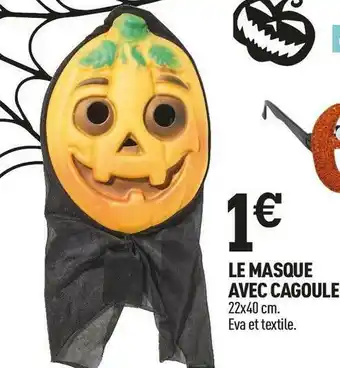 Le masque avec cagoule