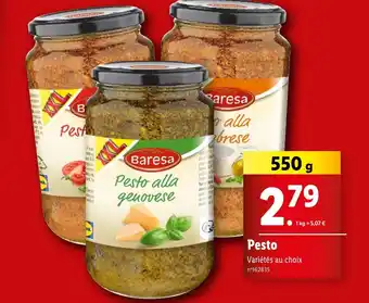 Lidl Pesto offre