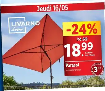 Lidl Parasol offre