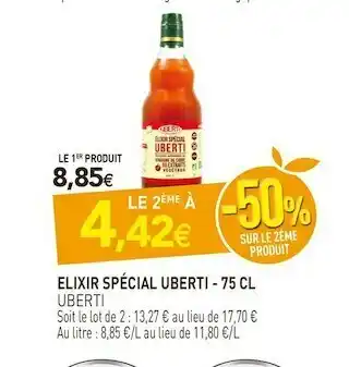 Uberti elixir spécial