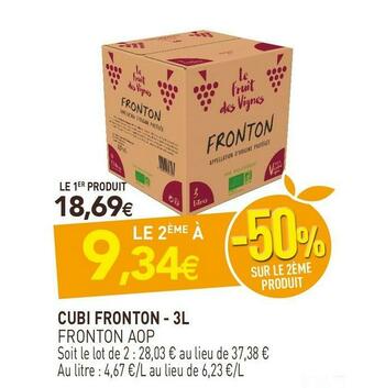 Fronton cubi fronton