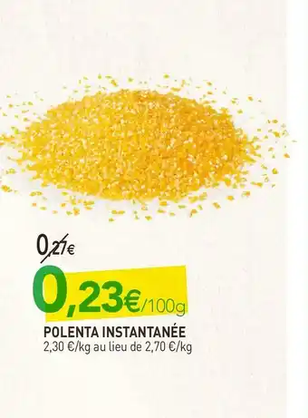 Polenta instantanée