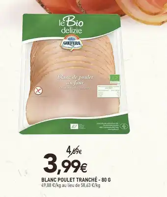 naturéO Blanc poulet tranché offre