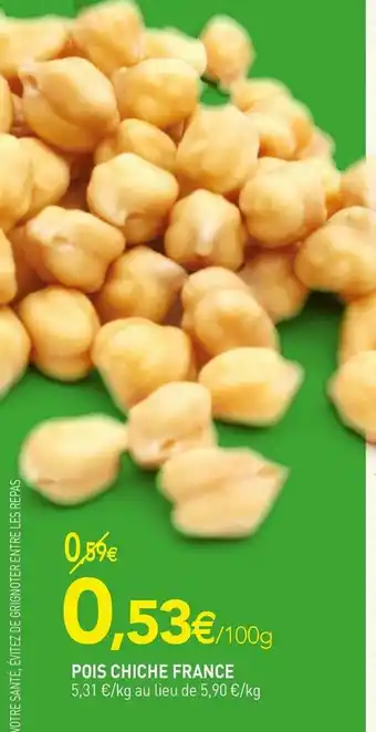 naturéO Pois chiche france offre
