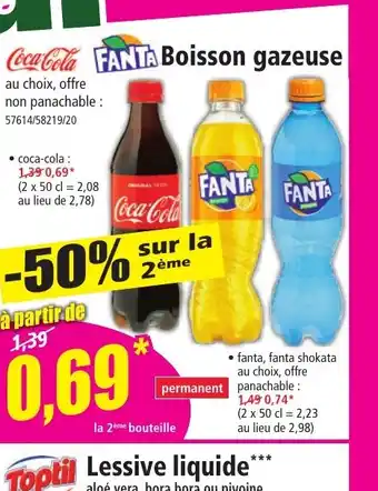 Norma Boisson gazeuse offre