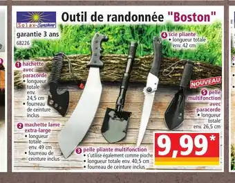 Norma Outil de randonnée "Boston" offre