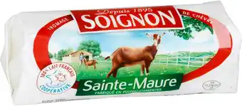 Match Soignon bûche de chèvre sainte-maure offre