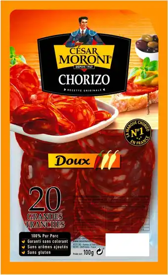 Match Cesar moroni chorizo offre