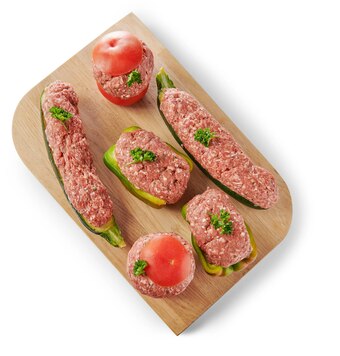 Match Produit élaboré : légumes farcis tomate, poivron ou courgette offre