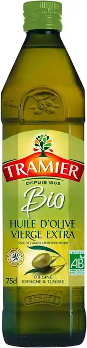 Match Tramier huile d'olive bio offre
