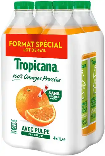 Match Tropicana pur jus offre