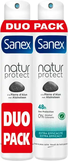 Match Sanex déodorant natur protect offre