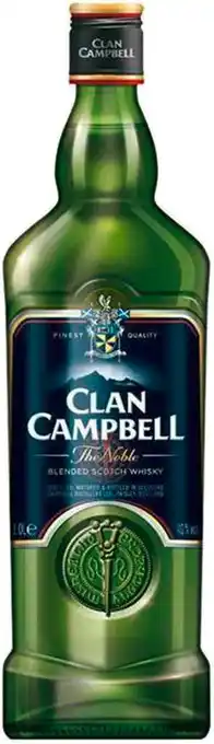 Match Clan campbell scotch whisky offre