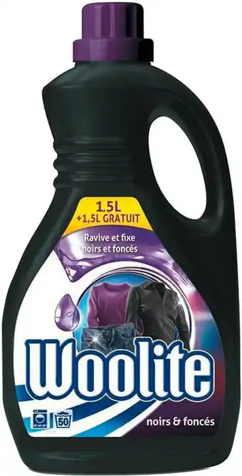 Match Woolite lessive liquide offre