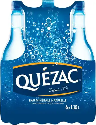 Match Quezac eau minérale naturelle offre