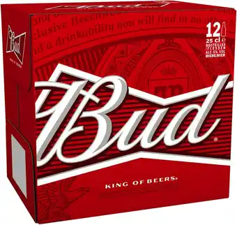 Match Bud bière blonde offre