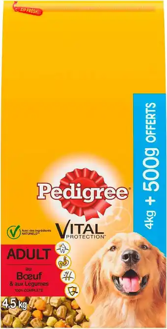 Match Pedigree croquettes pour chien adulte offre