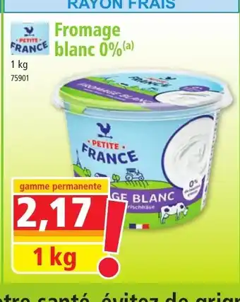 Norma Fromage blanc 0% offre