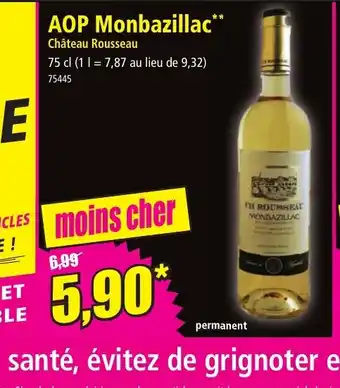 Norma AOP Monbazillac offre