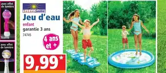 Norma Jeu d'eau offre
