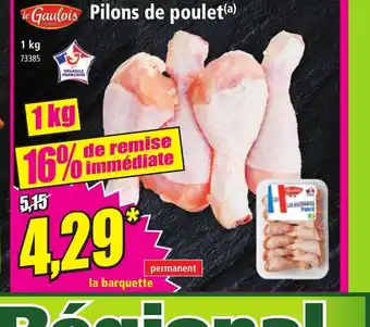 Norma Pilons de poulet(a) offre