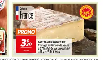 Netto SAINT NECTAIRE FERMIER AOP offre