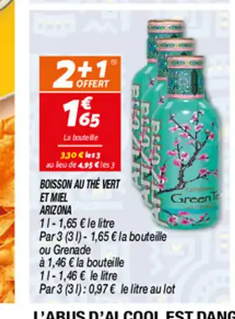 Netto BOISSON AU THE VERT offre