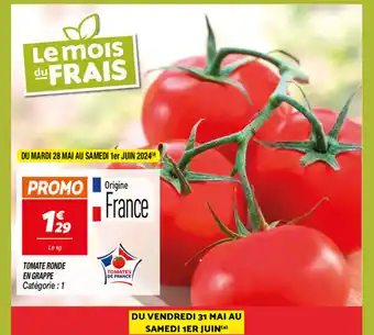 Netto TOMATE RONDE EN GRAPPE offre