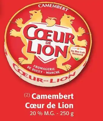 Colruyt Cœur de Lion Camembert offre