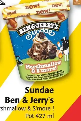 Colruyt Ben & Jerry's Sundae offre