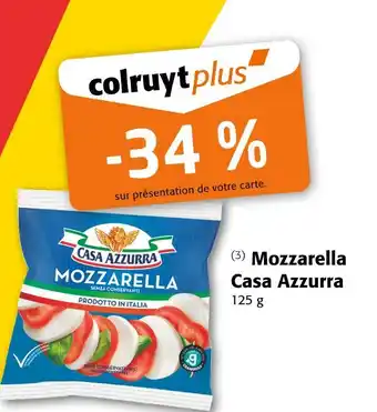 Colruyt Casa Azzurra Mozzarella offre