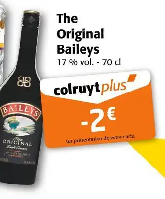 Colruyt Baileys The Original Baileys offre