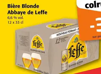 Colruyt Leffe Bière Blonde Abbaye offre