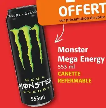 Colruyt Monster Mega Energy offre