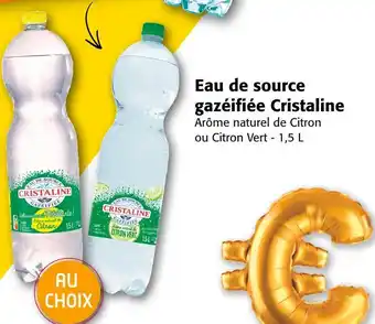 Colruyt Cristaline Eau de source gazéifiée offre