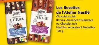 Colruyt Nestlé Les Recettes de l'Atelier offre