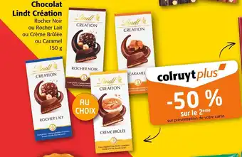 Colruyt Lindt Création Chocolat offre