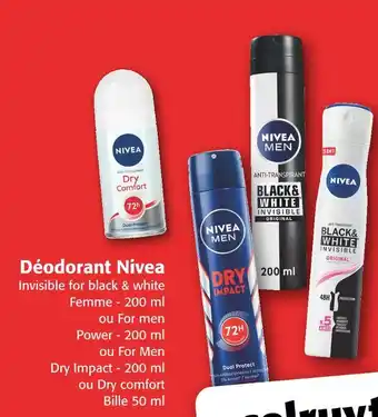 Colruyt Nivea Déodorant offre