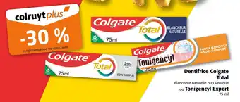 Colruyt Colgate Dentifrice Total offre