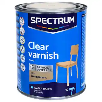 Action Spectrum Vernis mat Spectrum Transparent offre