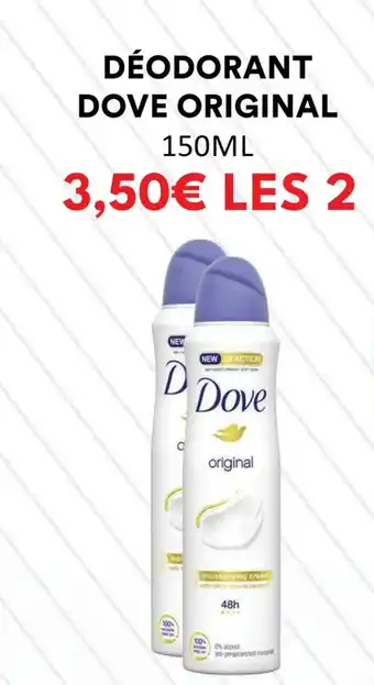 Hmarket DÉODORANT DOVE ORIGINAL offre